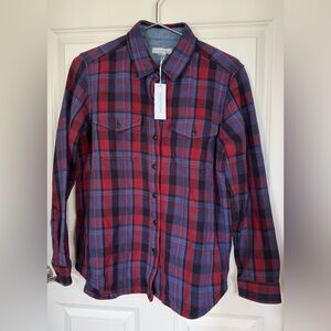 NWT Outerbanks women’s plaid shirt